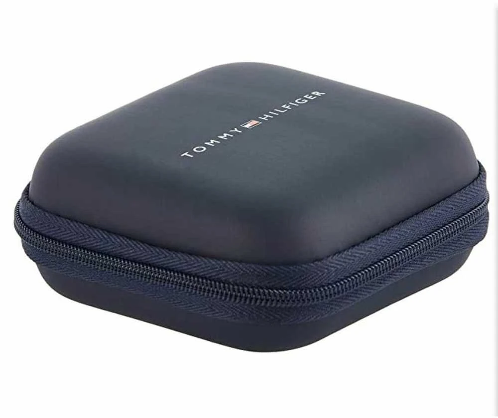 Tommy Hilfiger Tamsiai ruda odinė apyrankė su plieniniu užsegimu 2790330