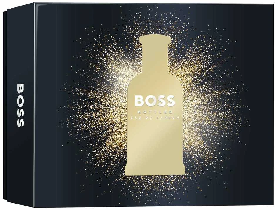 Hugo Boss BOSS Bottled rinkinys vyrams (EDP, 100 ml + EDP miniatiiūra, 10 ml + dušo želė, 100 ml)