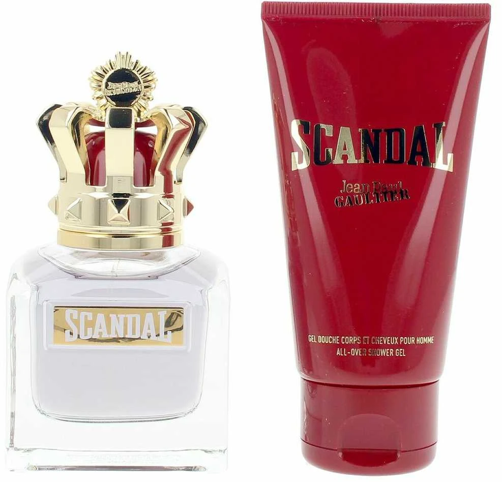 Jean Paul Gaultier Scandal Pour Homme GiftSet rinkinys vyrams (EDT, 50 ml + dušo želė, 75 ml)