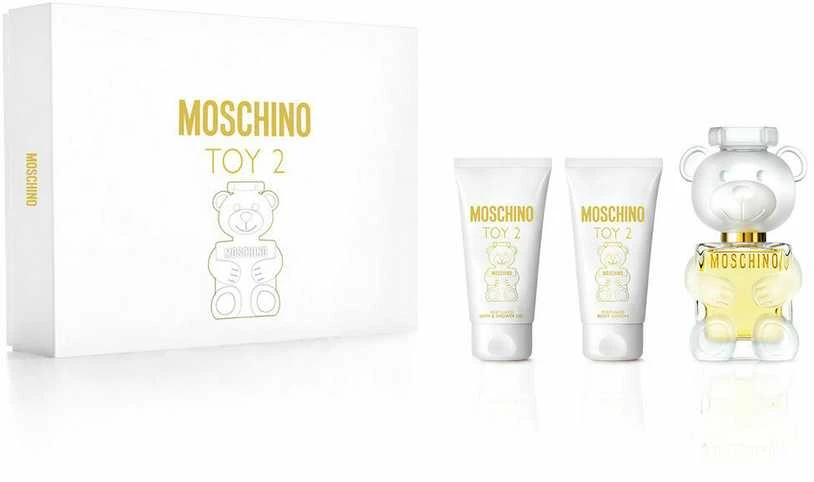 Kvepalų rinkinys moterims Moschino Toy 2 (EDP, 50 ml + kūno losjonas, 50 ml + dušo želė, 50 ml)