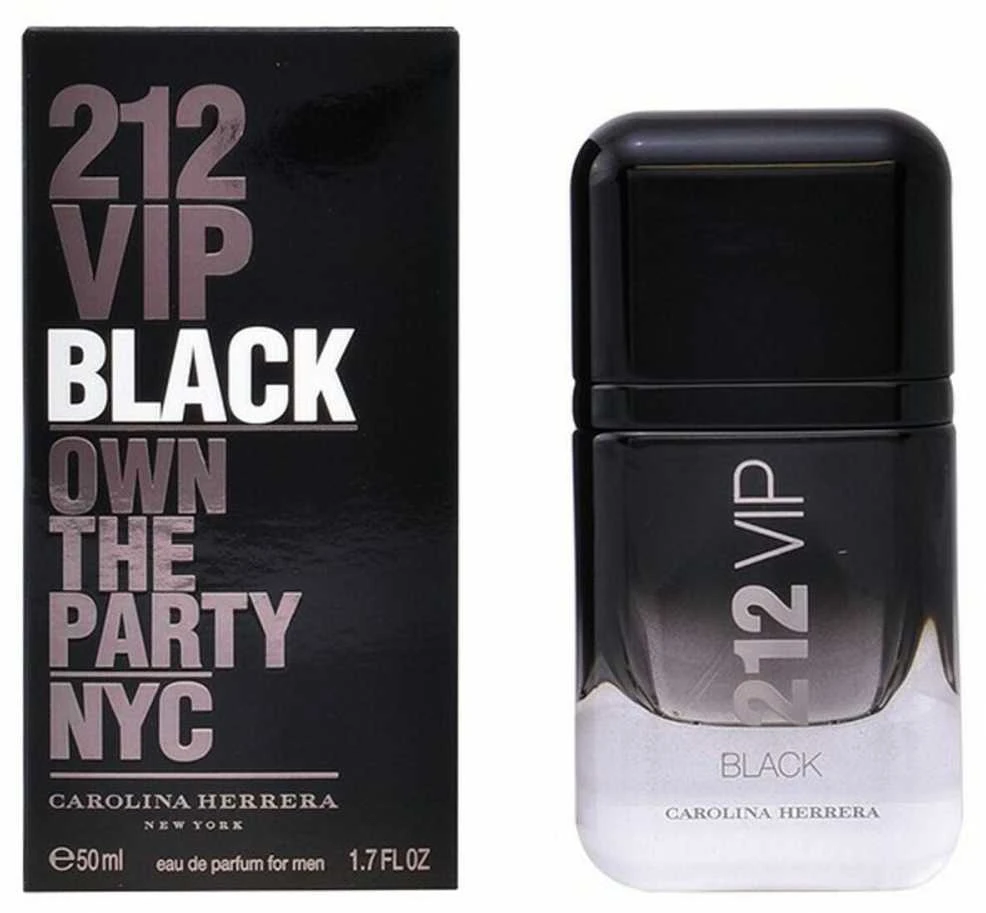 Kvepalai vyrams Carolina Herrera 212 VIP Black EDP, 200 ml