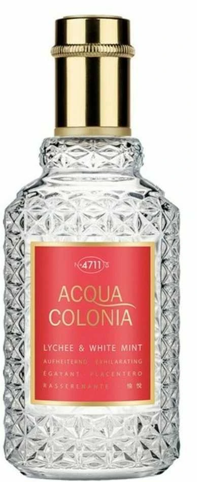 Odekolonas 4711 Acqua Colonia Lychee - Baltas Mint Eau De Cologne Purškiklis 170ml