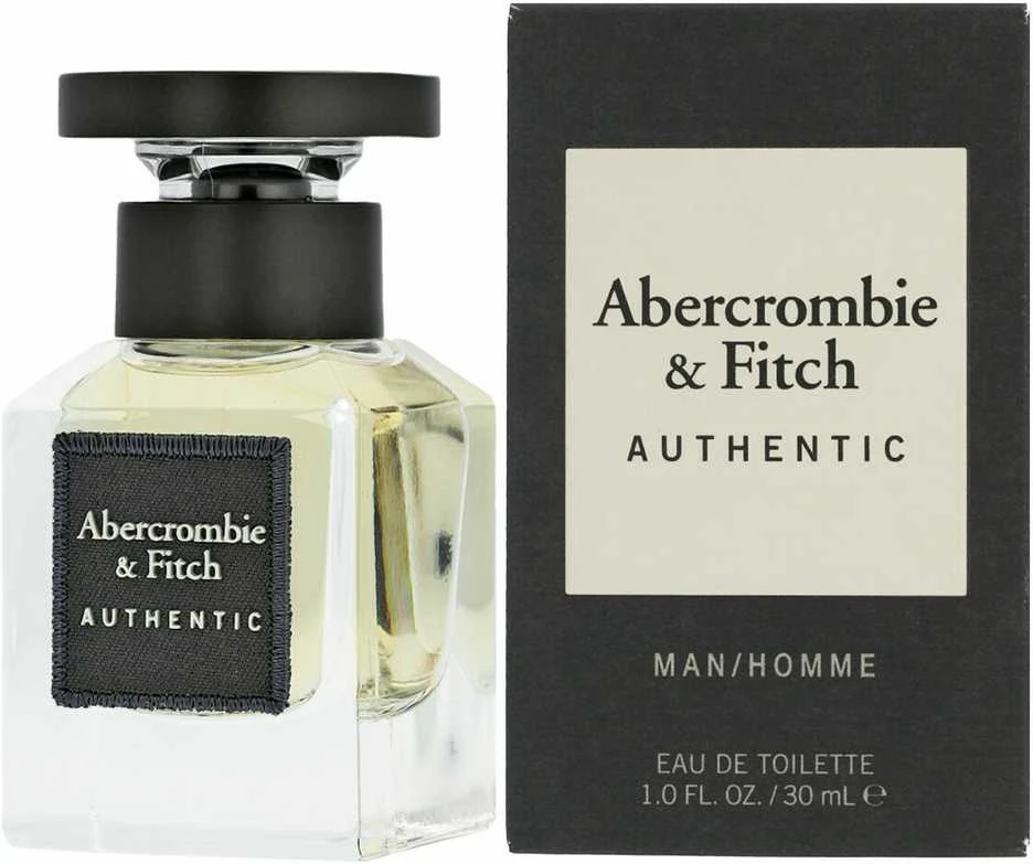 Abercrombie & Fitch Authentic Men EDT tualetinis vanduo vyrams, 30 ml