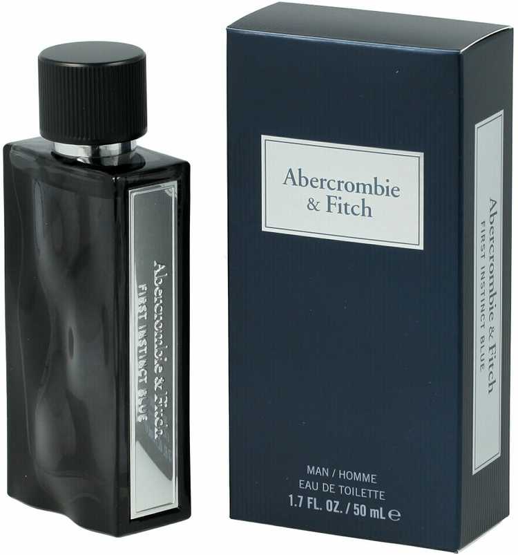 Abercrombie & Fitch First Inst. Mėlyna Man EDT tualetinis vanduo vyrams, 50 ml