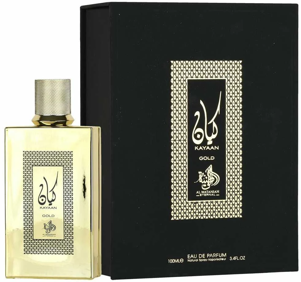 Al Wataniah Kayaan Gold EDP parfumuotas vanduo vyrams, 100 ml
