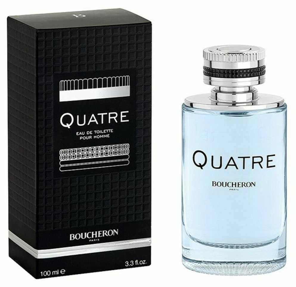 Boucheron Boucheron Quatre Pour Homme EDT tualetinis vanduo vyrams, 100 ml