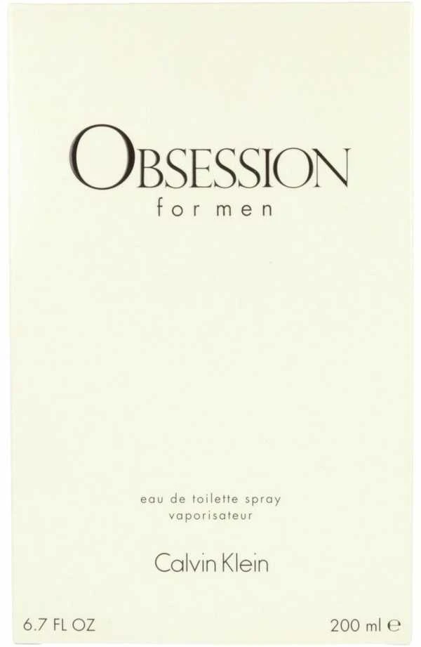 Kvepalai vyrams Calvin Klein Obsession For Men EDT, 200 ml