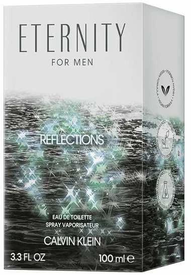 Calvin Klein Eternity For Men Reflections EDT tualetinis vanduo unisex, 100 ml