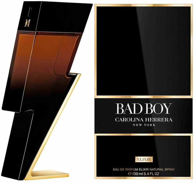 Carolina Herrera Bad Boy Eliksyras EDP parfumuotas vanduo vyrams, 100 ml