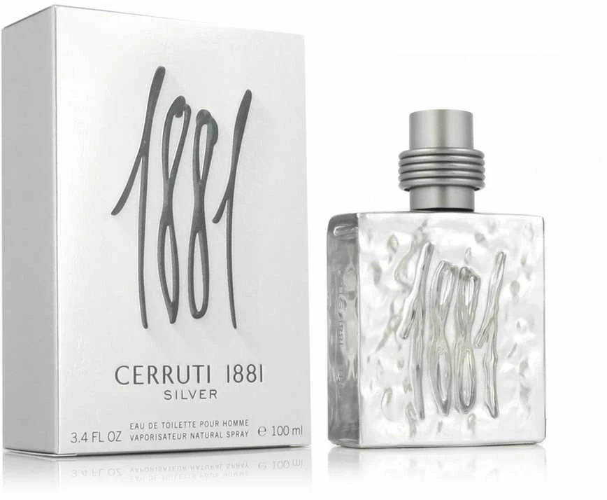 Nino Cerruti Cerruti 1881 Sidabrinis EDT tualetinis vanduo vyrams, 100 ml