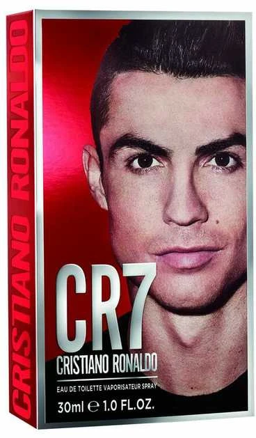 Cristiano Ronaldo CR7 EDT tualetinis vanduo vyrams, 30 ml