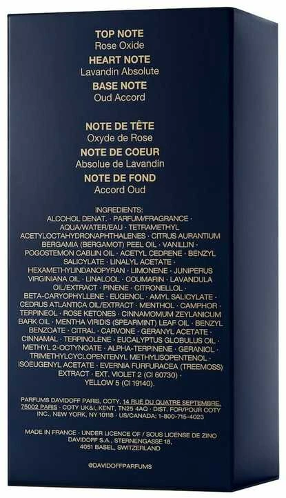 Davidoff Cool Eliksyras Parfum Intense EDP Purškiklis, 50 ml
