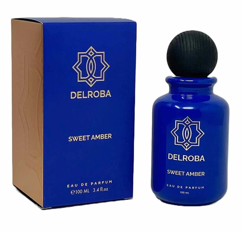 Delroba Sweet Amber EDP parfumuotas vanduo vyrams, 100 ml