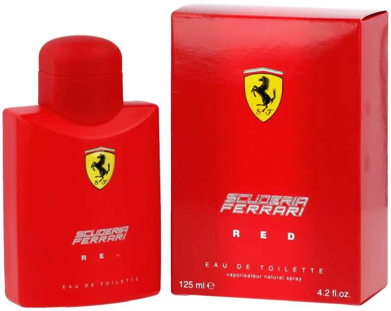 Ferrari Scuderia Ferrari Raudona EDT tualetinis vanduo vyrams, 125 ml