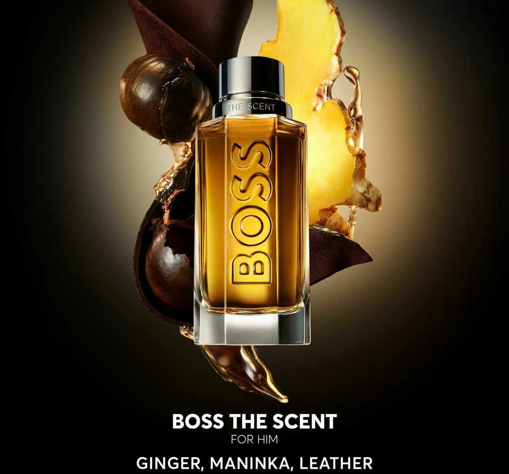 HUGO BOSS Boss The Scent Refill EDT tualetinio vandens papildymas, 200 ml