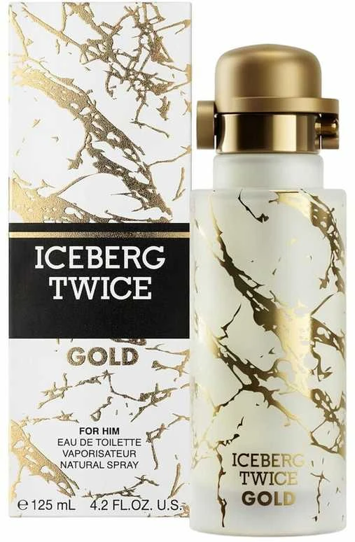 Tualetinis vanduo vyrams Iceberg Twice Gold Men EDT, 125 ml