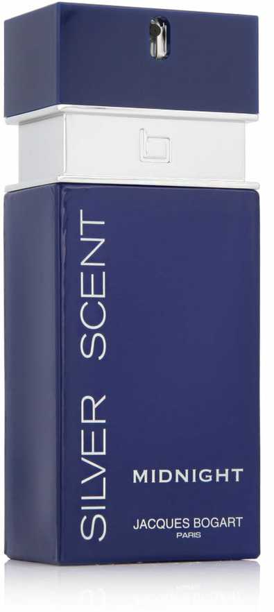 Jacques Bogart Sidabrinis Scent Midnight EDT tualetinis vanduo vyrams, 100 ml