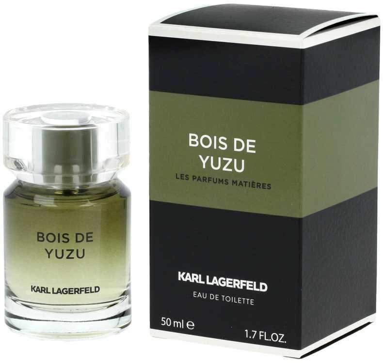 Karl Lagerfeld Bois De Yuzu EDT tualetinis vanduo vyrams, 50 ml