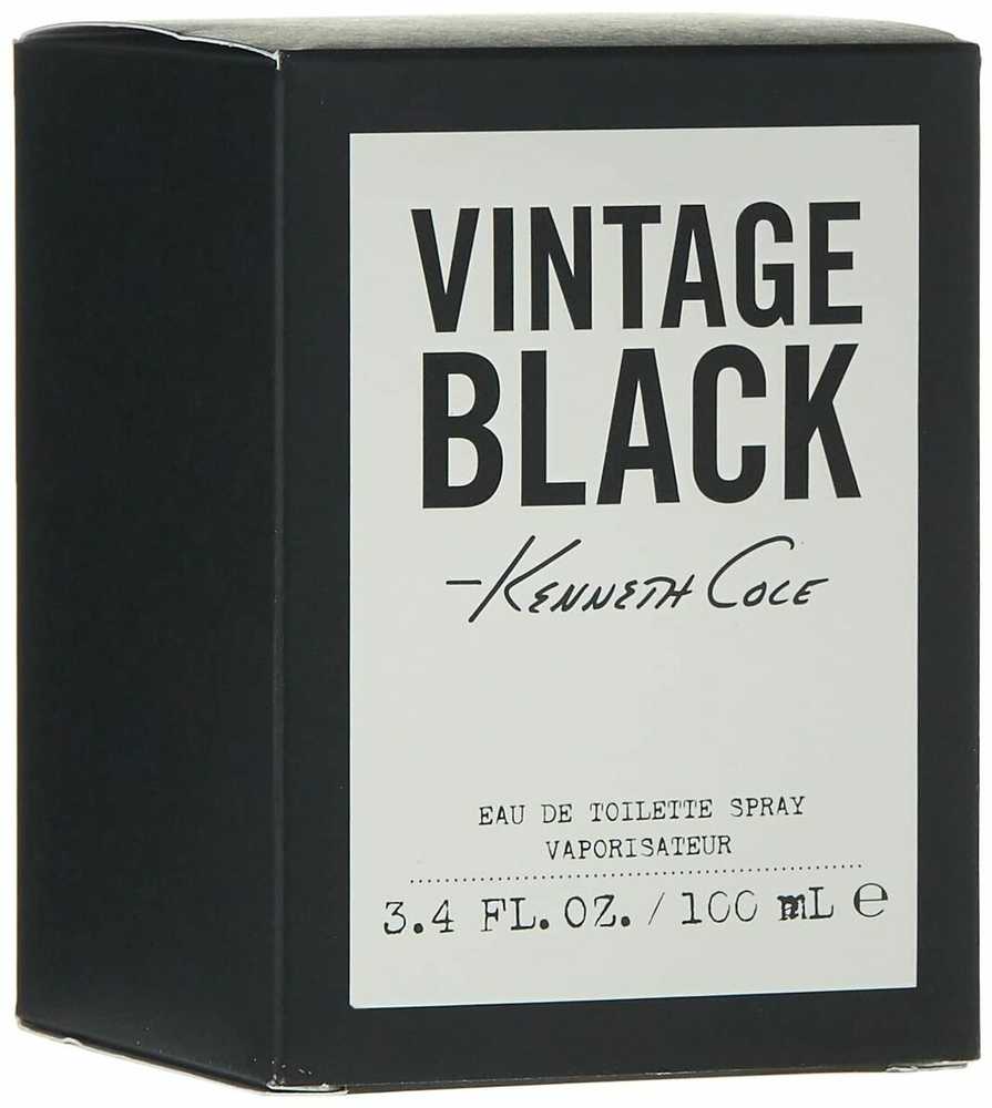 Kenneth Cole Vintage Juodas EDT tualetinis vanduo vyrams, 100 ml