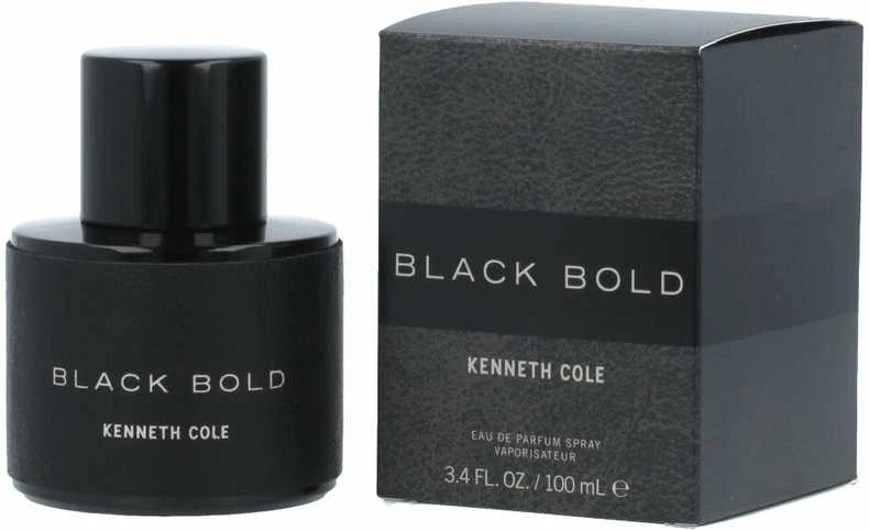 Kenneth Cole Juodas Bold EDP parfumuotas vanduo vyrams, 100 ml