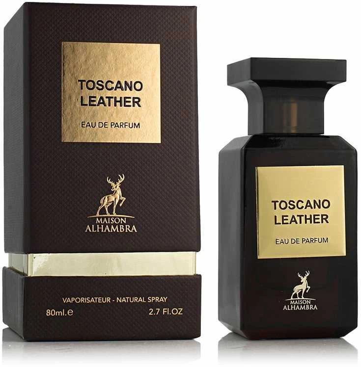 Maison Alhambra Toscano Leather Eau De Parfum 80ml Purškiklis