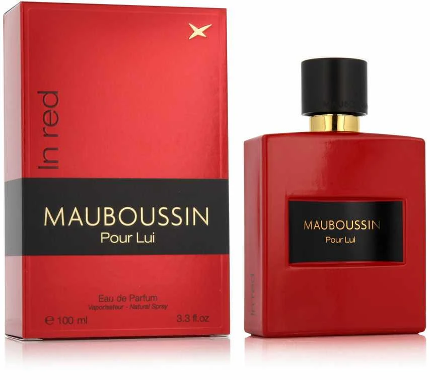 Mauboussin Pour Lui Raudona Ep 100 Vap parfumuotas vyrų vanduo
