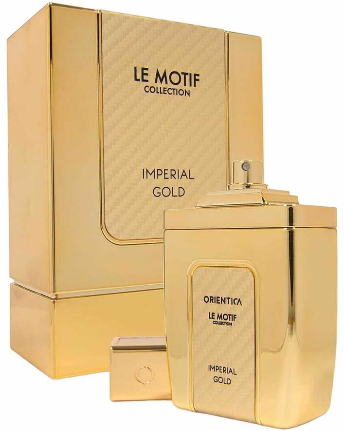 Orientica Le Motif Imperial Gold EDP parfumuotas vanduo vyrams, 85 ml