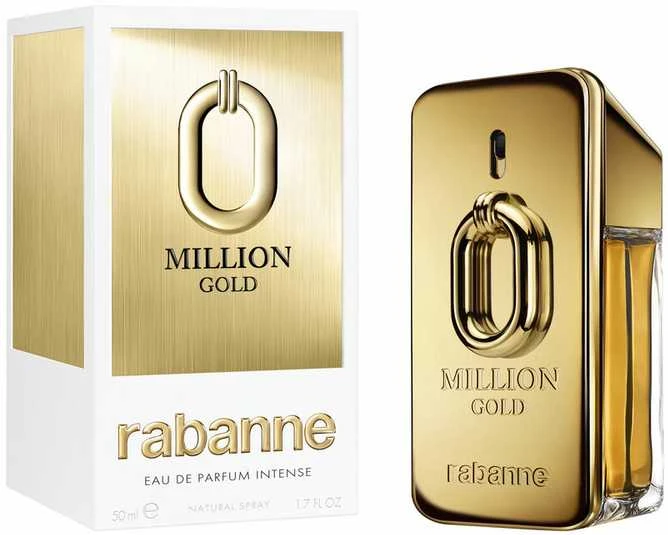 Paco Rabanne Million Gold EDP parfumuotas vanduo vyrams, 50 ml