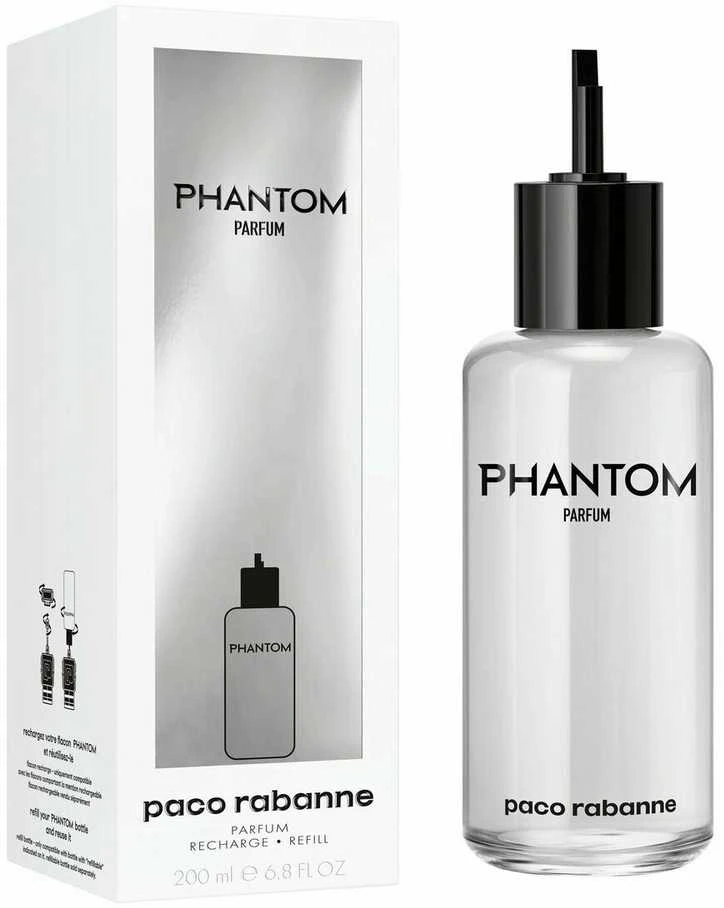 Kvepalai su papildymo funkcija Paco Rabanne Phantom Parfum Eau De Perfume Recharge 200ml
