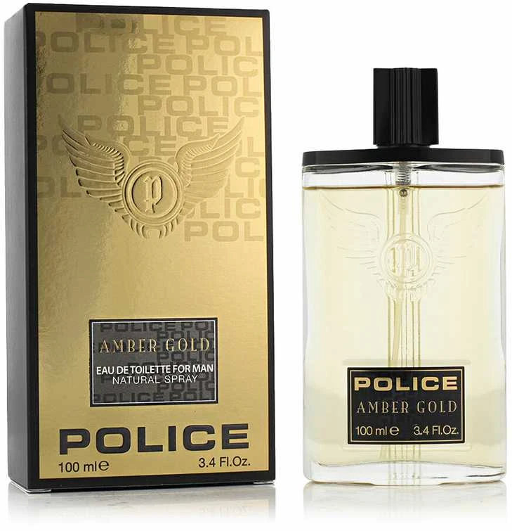 Police Amber Gold Tualetinis vanduo vyrams 100ml purškalas