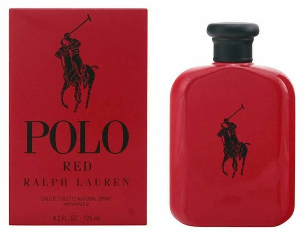 Ralph Lauren Polo Raudona EDT tualetinis vanduo vyrams, 125 ml