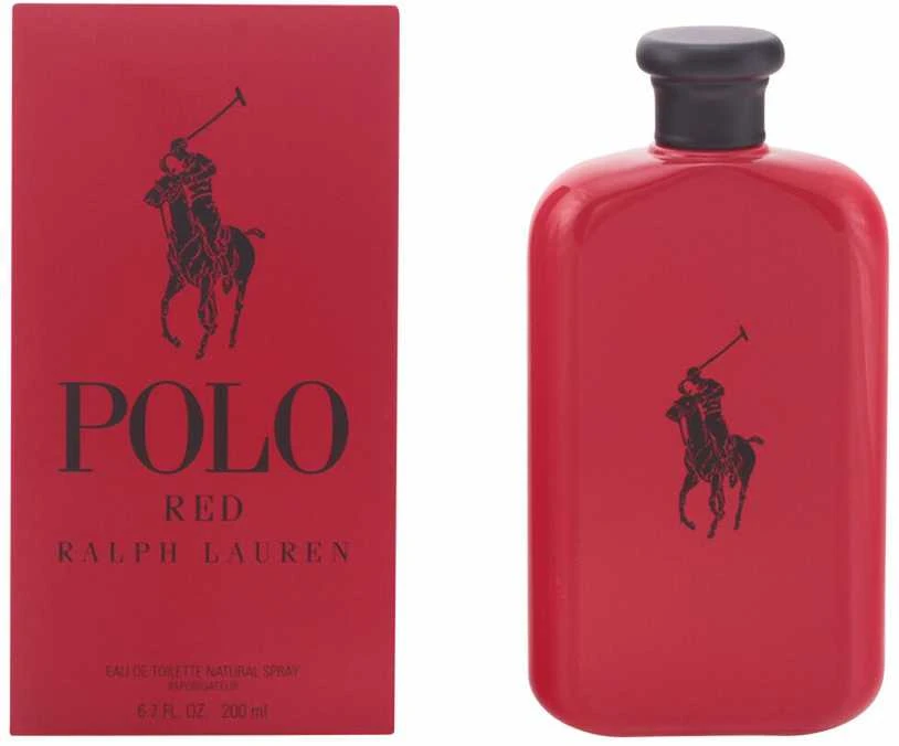 Ralph Lauren Polo Raudona EDT tualetinis vanduo vyrams, 200 ml