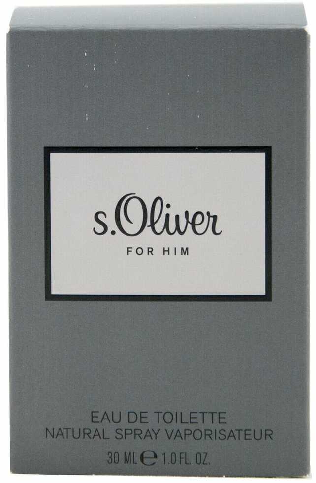 s.Oliver For Him EDT tualetinis vanduo vyrams, 30 ml