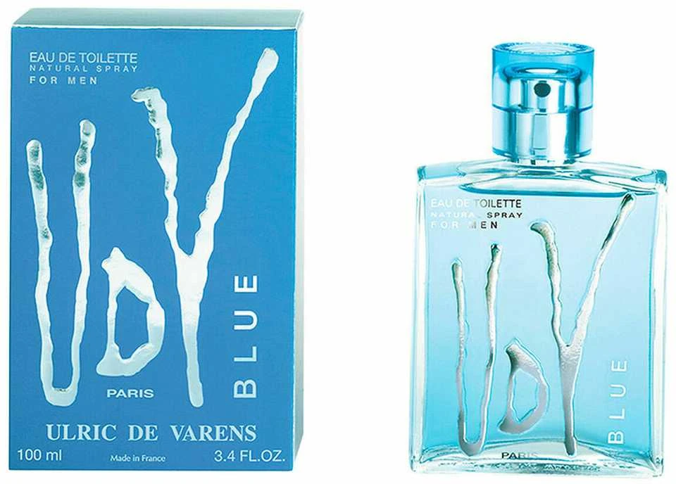 Tualetinis vanduo Ulric De Varens Mėlyna For Men Eau De Toilette Purškiklis, 100ml