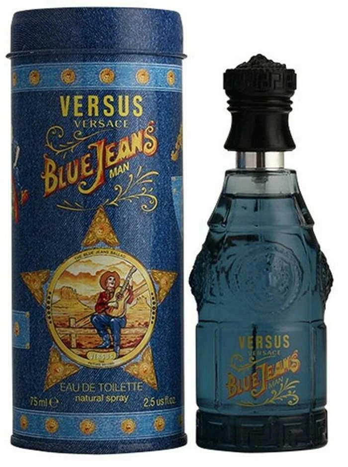 Kvepalai vyrams Versace Blue Jeans EDT, 75 ml