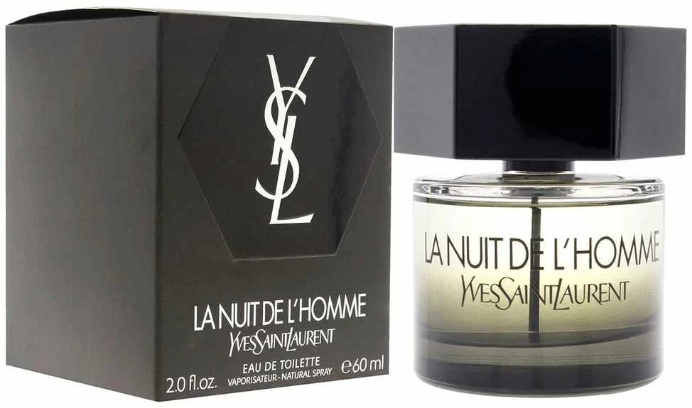 Kvepalai vyrams Yves Saint Laurent La Nuit De L'Homme EDT, 60 ml