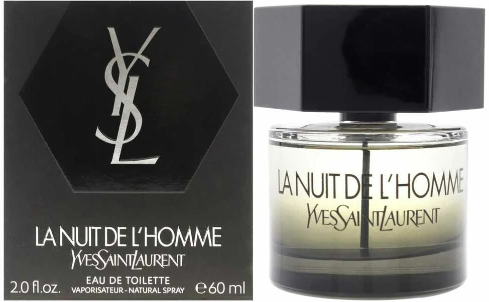 Kvepalai vyrams Yves Saint Laurent La Nuit De L'Homme EDT, 60 ml