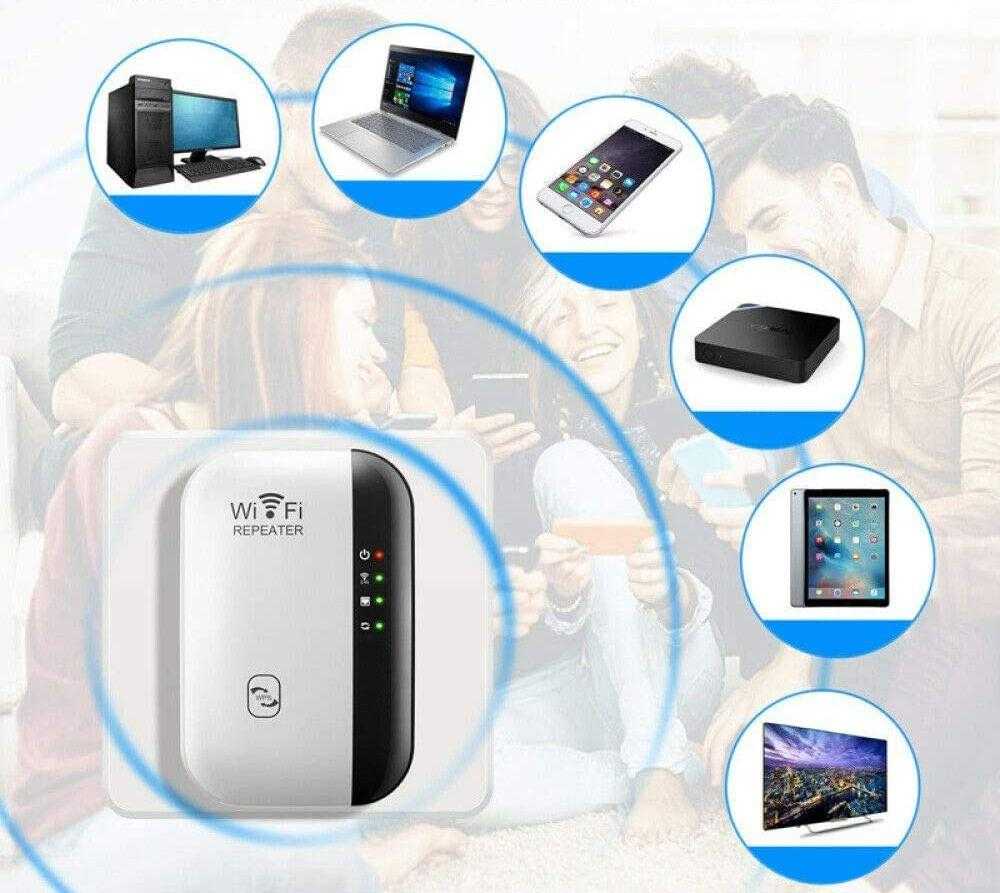 Wi-Fi signalo stiprintuvas 300 Mb/s