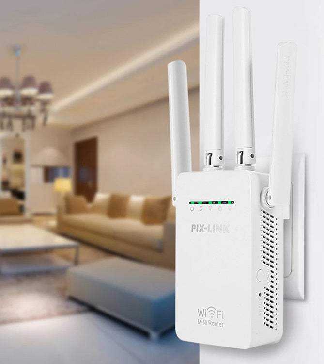 Maršrutizatorius WiFi signalo stiprintuvas 300 Mb/s su WPS
