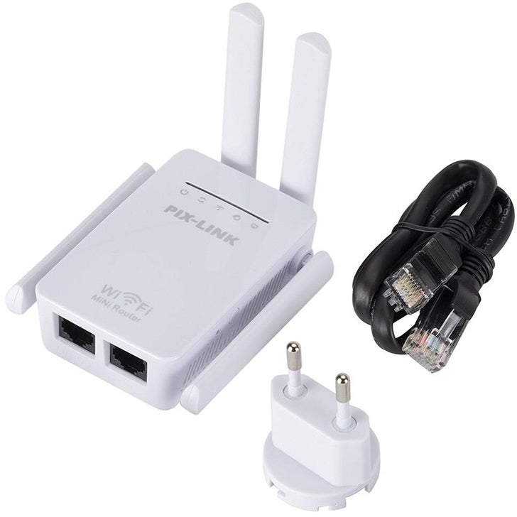 Maršrutizatorius WiFi signalo stiprintuvas 300 Mb/s su WPS