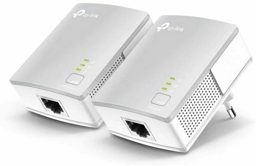 TP-LINK AV500 Nano Powerline Ethernet adapterio rinkinys, itin kompaktiškas dydis, 500 Mbps Powerline duomenų perdavimo sparta, 100 Mbps Fast Ethernet, HomePlug