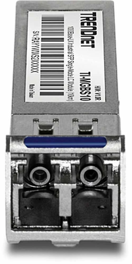 Šakotuvas Carruzzo Trendnet TI-MGBS10 tinklo siųstuvų-imtuvų modulis Optinis pluoštas 1250 Mbit/ai SFP 1310 nm