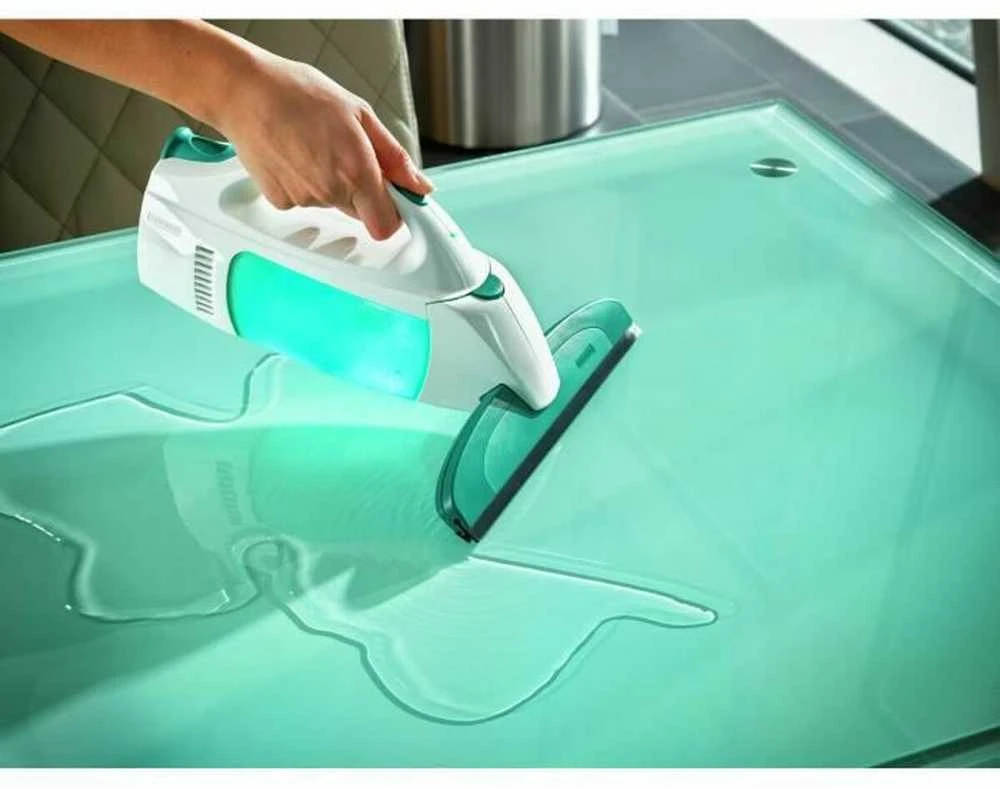 Leifheit Window vacuum cleaner, Baltas/žalias, Cordless