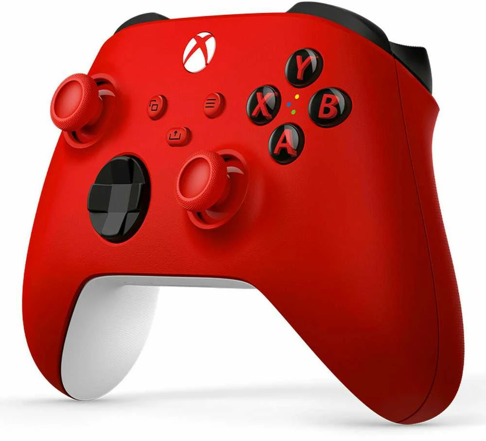 „Microsoft XBOX“ belaidis valdiklis „Raudona Bluetooth“ / USB žaidimų pultas Analoginis / skaitmeninis „XBOX“, „XBOX One“, „XBOX“ serija S, „XBOX“ serija X