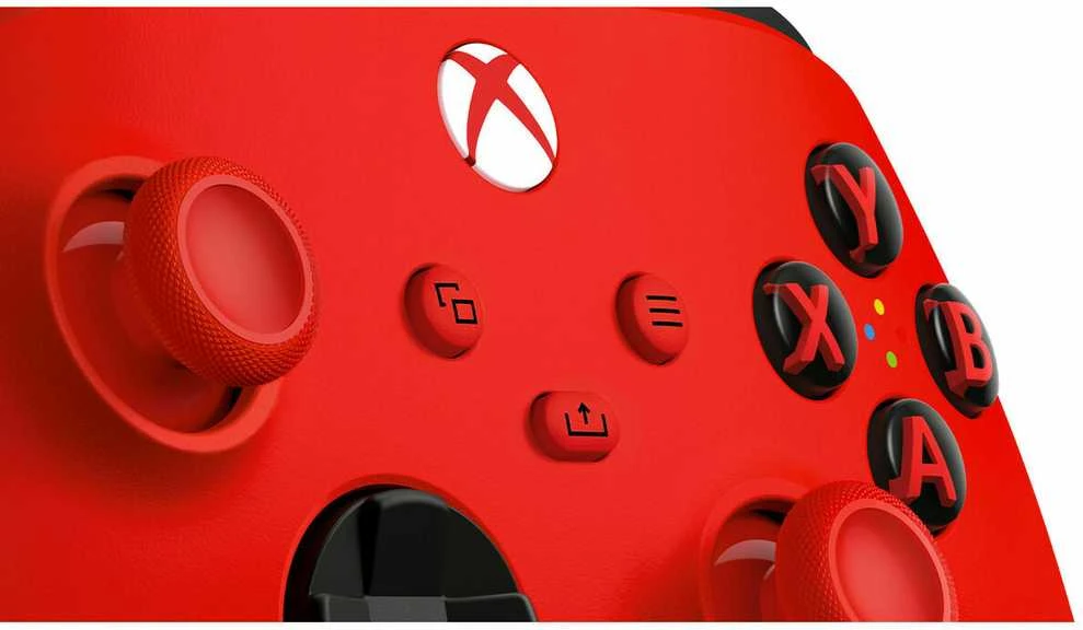 „Microsoft XBOX“ belaidis valdiklis „Raudona Bluetooth“ / USB žaidimų pultas Analoginis / skaitmeninis „XBOX“, „XBOX One“, „XBOX“ serija S, „XBOX“ serija X