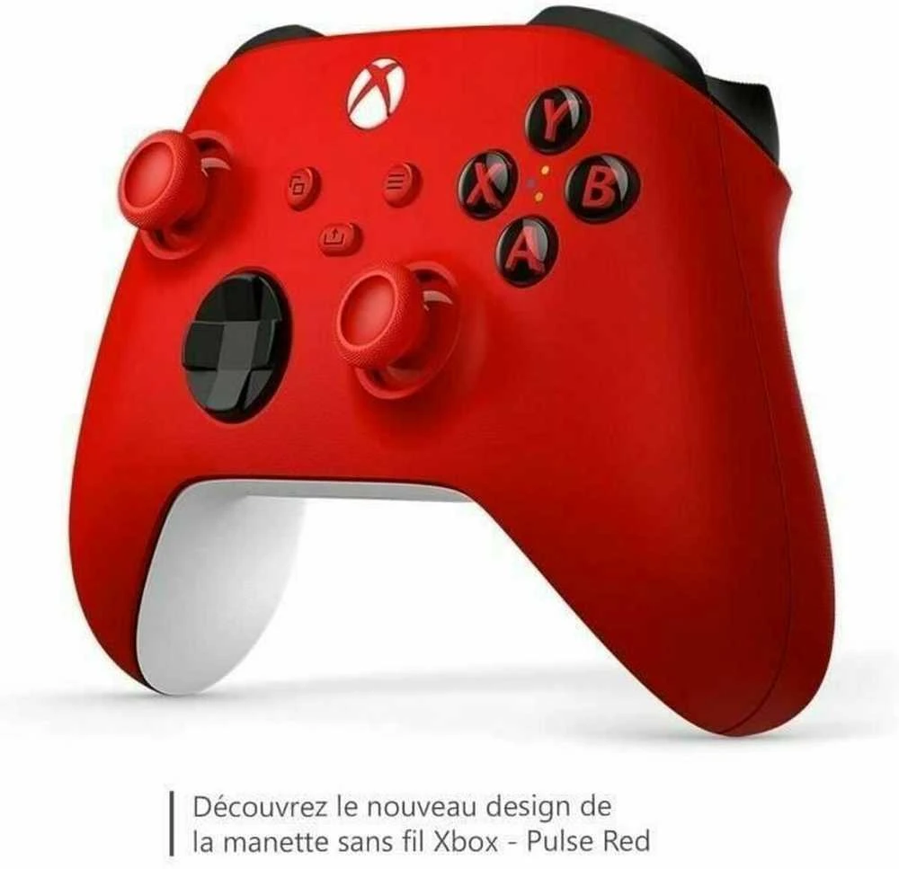 „Microsoft XBOX“ belaidis valdiklis „Raudona Bluetooth“ / USB žaidimų pultas Analoginis / skaitmeninis „XBOX“, „XBOX One“, „XBOX“ serija S, „XBOX“ serija X