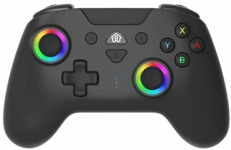 Subsonic belaidis LED valdiklis, juodas – „Nintendo Switch“
