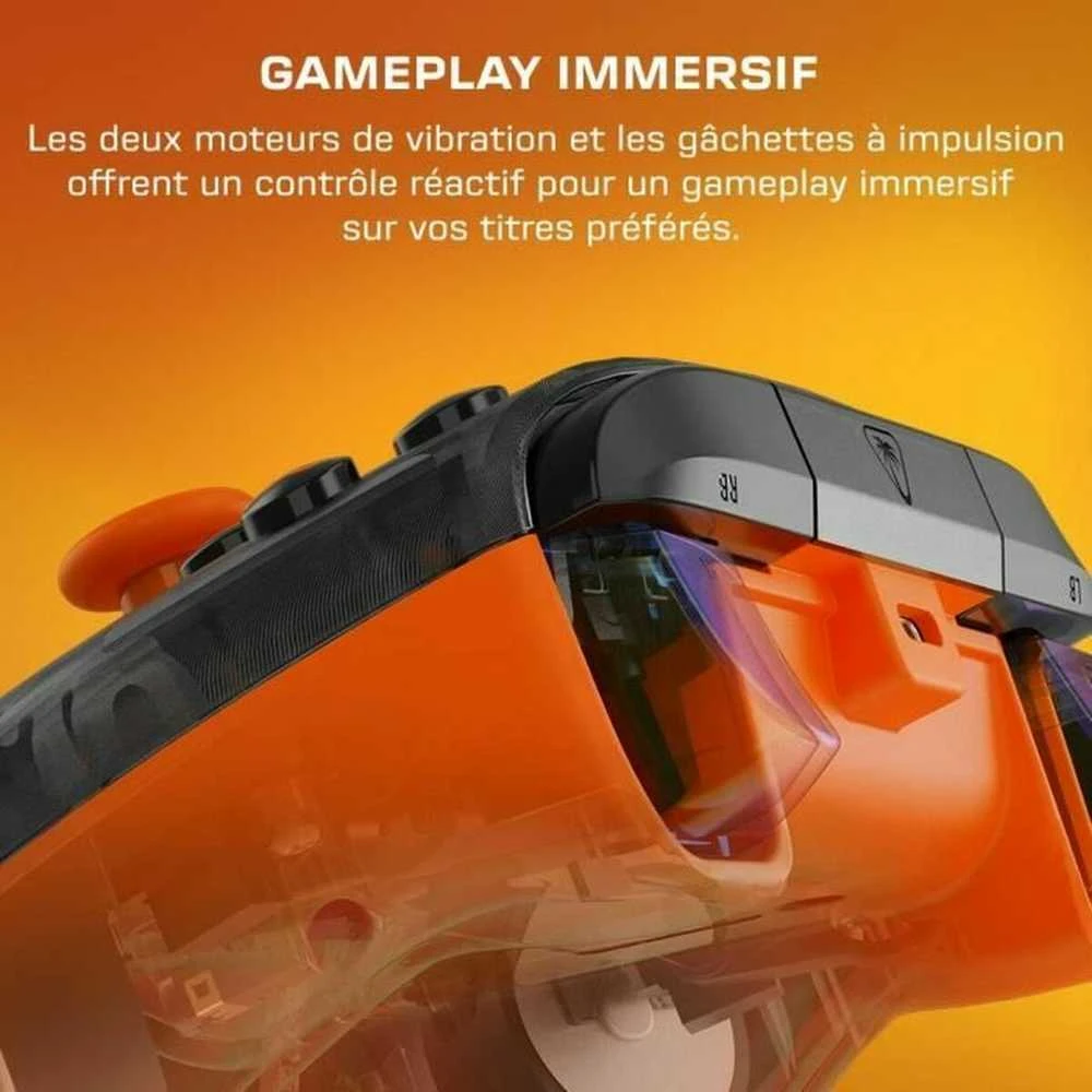 Turtle Beach Rematch Core Laidinis Žaidimų Pultelis | Ghost Camo Juoda/Oranžinė | XBOX