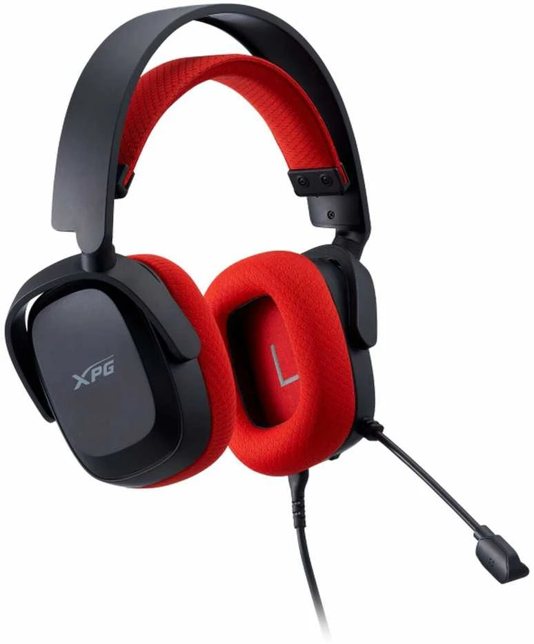 ADATA XPG žaidimų ausinės PRECOG STUDIO, laidinės, 4,4 mm lizdas, USB, USB-C, juodos