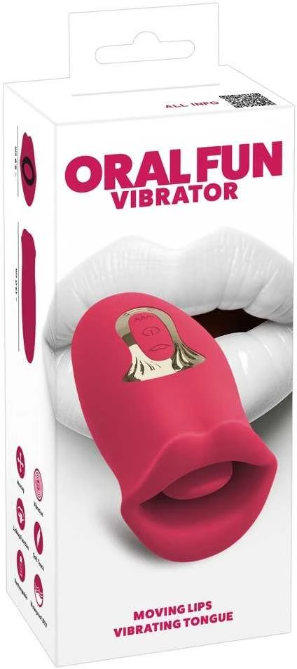 Oral Fun Vibrator Moving Lips